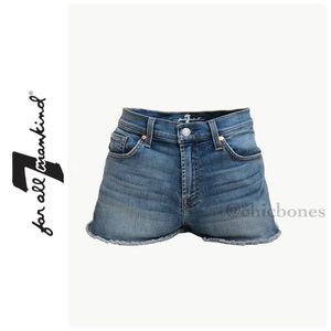 7 For All Mankind Denim Shorts Size 27